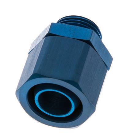 Conector Recto Aluminio 17,6x13 & G3/8'' Rosca Macho