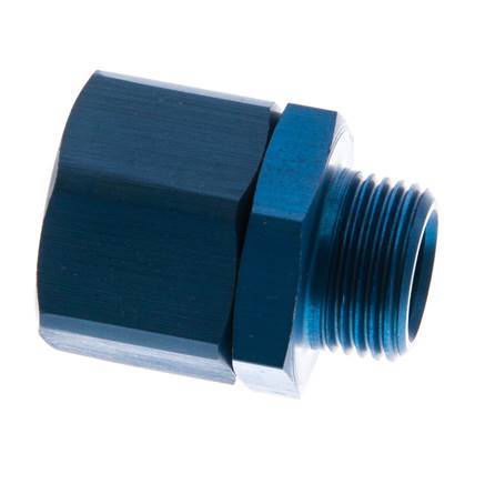 Conector Recto Aluminio 17,6x13 & G3/8'' Rosca Macho