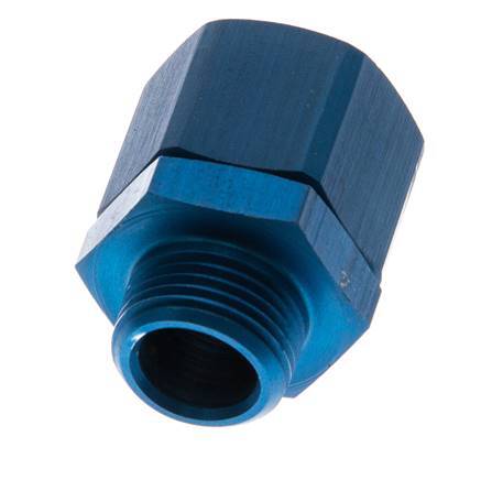 Conector Recto Aluminio 17,6x13 & G3/8'' Rosca Macho