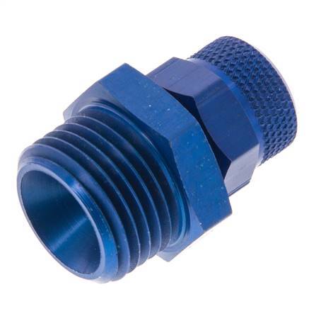 Conector Recto Aluminio 11,6x9 & G1/2'' Rosca Macho