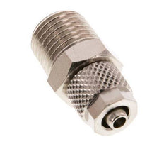 6x4 & R1/4'' Nickel plated Brass Straight Push-on Fitting with Male Threads [5 Pieces]