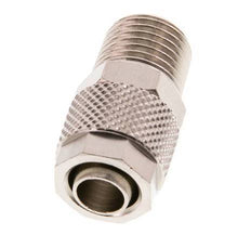 10x8 & R1/4'' Nickel plated Brass Straight Push-on Fitting with Male Threads [5 Pieces]
