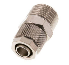 10x8 & R3/8'' Nickel plated Brass Straight Push-on Fitting with Male Threads [2 Pieces]