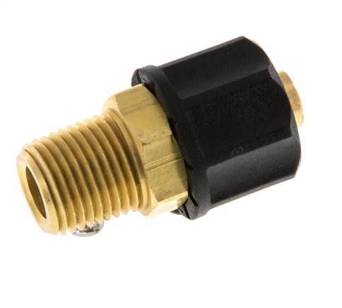 Conector Recto Latón 8x6 & 1/8''NPT Rosca Macho [2 piezas]
