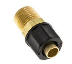 Conector Recto Latón 10x8 & 1/4'' NPT Rosca Macho