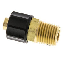Conector Recto Latón 10x8 & 1/4'' NPT Rosca Macho
