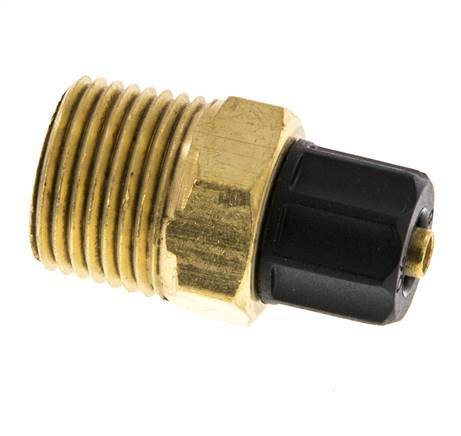 Conector Recto Latón 6x4 & 3/8'' NPT Rosca Macho