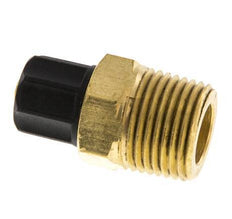 Conector Recto Latón 6x4 & 3/8'' NPT Rosca Macho
