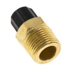 Conector Recto Latón 6x4 & 3/8'' NPT Rosca Macho