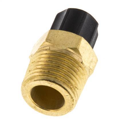 Conector Recto Latón 6x4 & 3/8'' NPT Rosca Macho