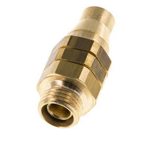 Conector Recto Latón Niquelado 8x5 & G1/4'' Rosca Macho Giratoria
