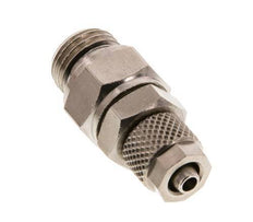 Conector Recto Latón Niquelado 6x4 & G1/4'' Rosca Macho Giratorio [2 piezas]
