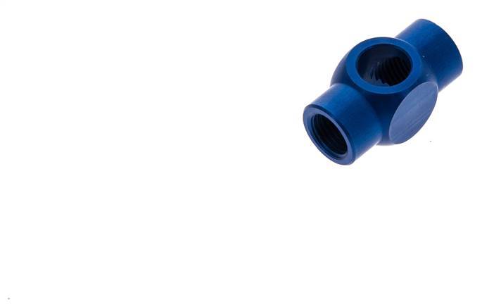 Conector Aluminio Banjo en T G3/8'' Rosca Hembra