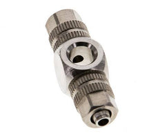 Conector Latón Niquelado Banjo en T 4,3x3 & M5 de Rosca [2 Piezas]