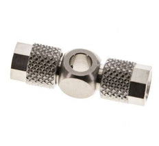 Conector Latón Niquelado Banjo en T 6x4 & M5 de Rosca [2 Piezas]