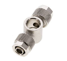 Conector Latón Niquelado en T 8x6 & G1/8'' de Rosca [2 piezas]