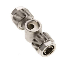Conector Latón Niquelado en T 10x8 & G1/8'' de Rosca