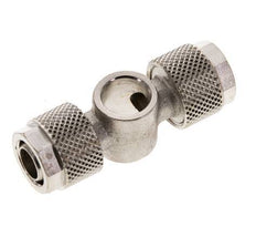 Conector Latón Niquelado en T 10x8 & G1/8'' de Rosca