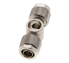 Conector Latón Niquelado en T 10x8 & G1/8'' de Rosca