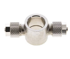 Conector Latón Niquelado Banjo en T 6x4 & G1/4'' de Rosca [2 Piezas]