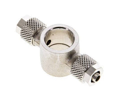 Conector Latón Niquelado Banjo en T 6x4 & G1/4'' de Rosca [2 Piezas]