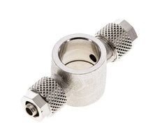 Conector Latón Niquelado Banjo en T 6x4 & G1/4'' de Rosca [2 Piezas]