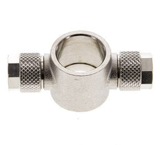 Conector Latón Niquelado Banjo en T 8x6 & G3/8'' de Rosca