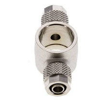 Conector Latón Niquelado Banjo en T 8x6 & G3/8'' de Rosca