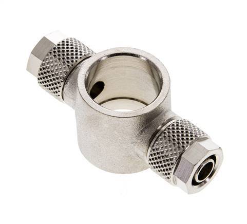 Conector Latón Niquelado Banjo en T 8x6 & G3/8'' de Rosca
