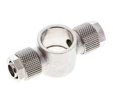 Conector Latón Niquelado en T 10x8 & G3/8'' de Rosca