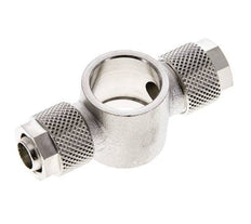 Conector Latón Niquelado en T 10x8 & G3/8'' de Rosca