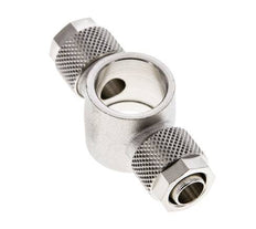 Conector Latón Niquelado en T 10x8 & G3/8'' de Rosca