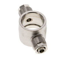 Conector Latón Niquelado Banjo en T 8x6 & G1/2'' de Rosca