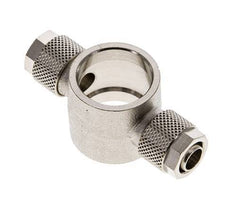 Conector Latón Niquelado en T 10x8 & G1/2'' de Rosca