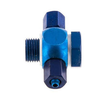 Racor A Presión en T Banjo de Aluminio con Junta Tórica 4.3x3 & G1/8'' [10 Piezas]
