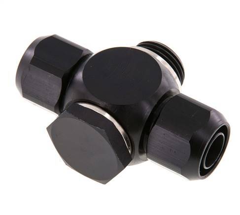 Racor A Presión en T Banjo de Aluminio con Junta Tórica 17.6x13 & G1/2'' [5 Piezas]