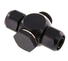 Racor A Presión en T Banjo de Aluminio con Junta Tórica 17.6x13 & G1/2'' [5 Piezas]