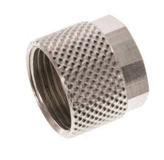 Tuerca de Latón Niquelado 10x8mm (M14x1) [10 piezas]