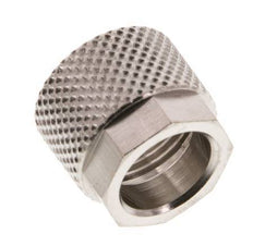 Tuerca de Latón Niquelado 10x8mm (M14x1) [10 piezas]