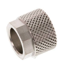 Tuerca de Latón Niquelado 10x8mm (M14x1) [10 piezas]