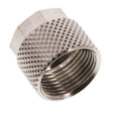 Tuerca de Latón Niquelado 10x8mm (M14x1) [10 piezas]