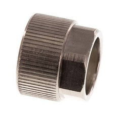 Tuerca de Latón Niquelado 11,6x9mm (M16x1) [5 piezas]