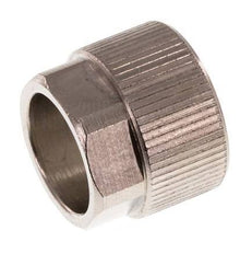 Tuerca de Latón Niquelado 11,6x9mm (M16x1) [5 piezas]
