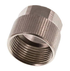 Tuerca de Latón Niquelado 11,6x9mm (M16x1) [5 piezas]