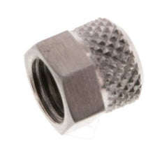 Tuerca de Acero Inoxidable 6x4mm (M8x1) [2 piezas]