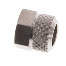 Tuerca de Acero Inoxidable 6x4mm (M8x1) [2 piezas]