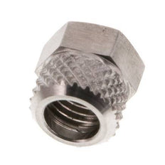 Tuerca de Acero Inoxidable 6x4mm (M8x1) [2 piezas]