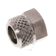 Tuerca de Acero Inoxidable 6x4mm (M8x1) [2 piezas]