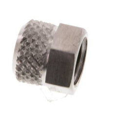 Tuerca de Acero Inoxidable 6x4mm (M8x1) [2 piezas]