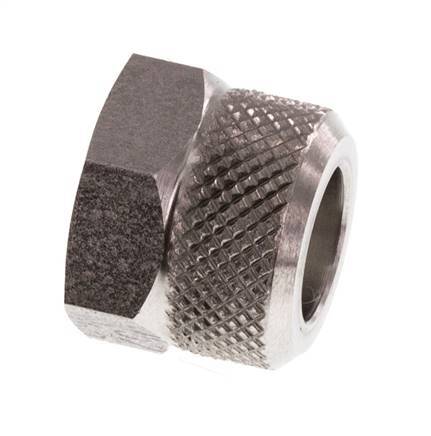 Tuerca de Acero Inoxidable 8x6mm (M12x1) [2 piezas]